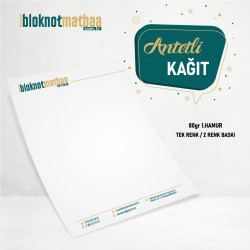 Antetli Kağıt